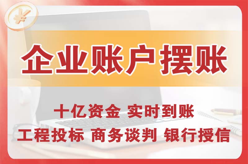 双城企业账户摆账